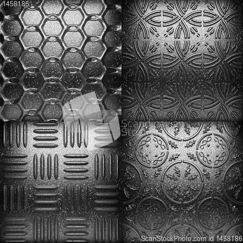 Image of Retro metal ornament