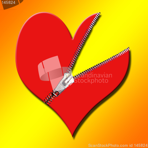Image of heart of zipp