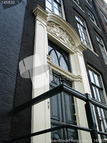 Image of Frontdoor of canalhouse Amsterdam