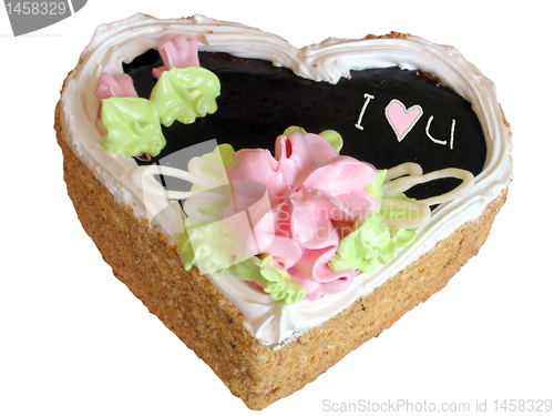 Image of I love you cake