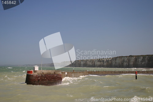 Image of dock in normandie