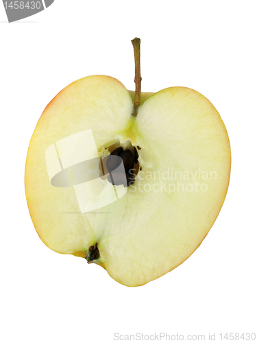 Image of half of apple 