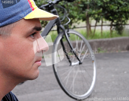 Image of Profile of a cyclist