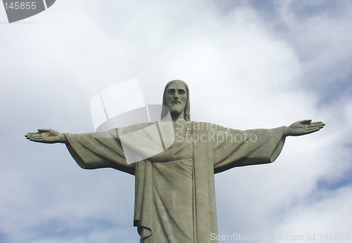 Image of Christ statue in Corcovado