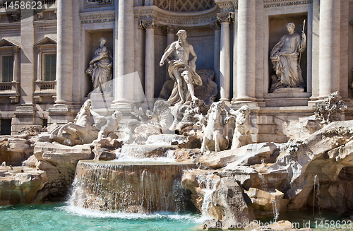 Image of Fontana di Trevi - Rome, italy