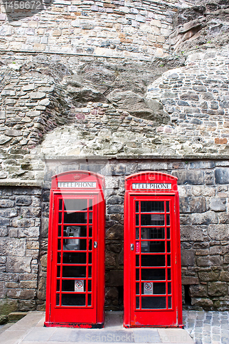 Image of Two telephones