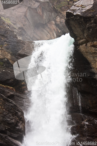 Image of Alpine waterfalls