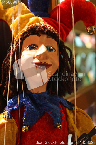 Image of Traditional puppet - the jester