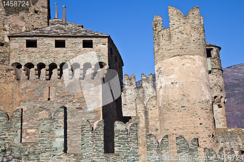 Image of Fénis castle