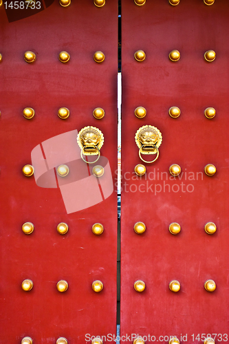 Image of Red door
