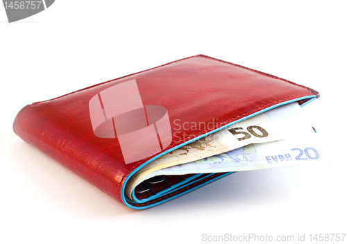 Image of Red wallet