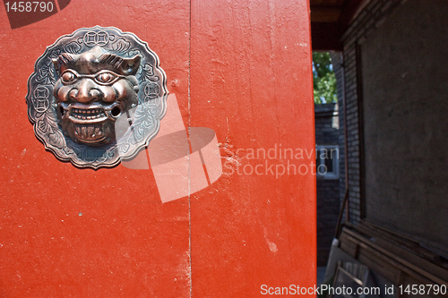 Image of Red door