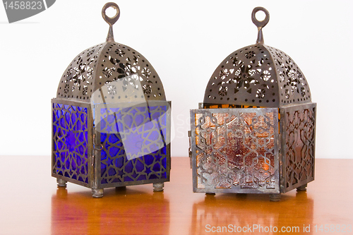 Image of Egyptian lamps - two pieces