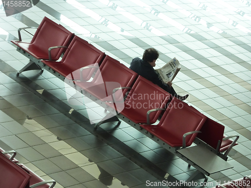 Image of Airport waiting