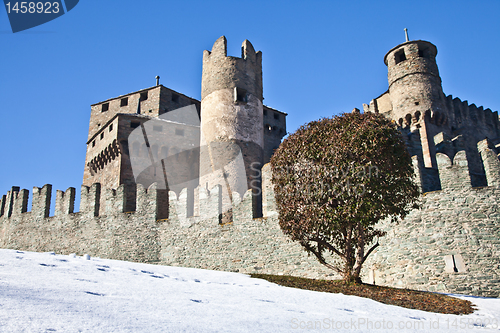 Image of Fénis castle