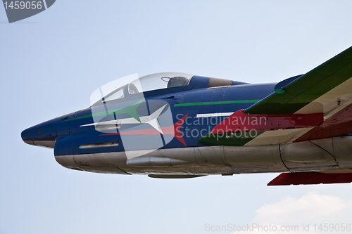 Image of Acrobatic airplane: Italian Army