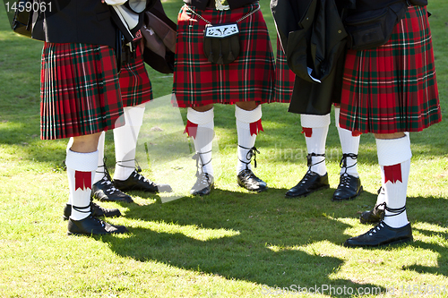 Image of Scottish kilts