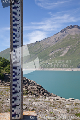 Image of Dam water level measurement