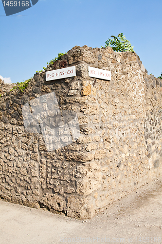 Image of Pompeii - archaeological site