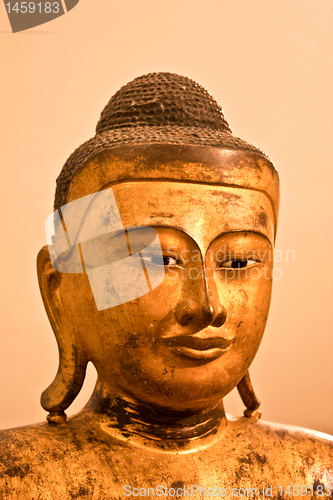 Image of Standing Bodhisattva - detail