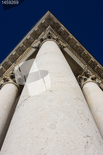 Image of Basilica Superga - Roof corner, long column