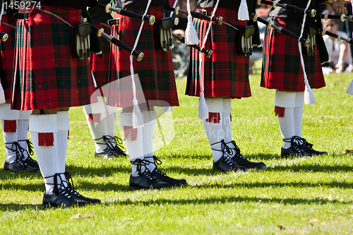 Image of Scottish kilts