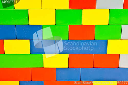 Image of Building blocks background