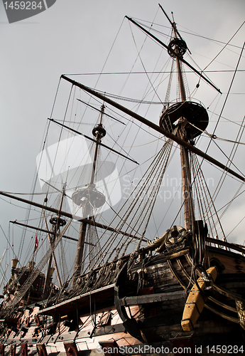 Image of Detail of Neptune Galleon