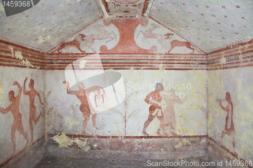 Image of Etruscan tomb