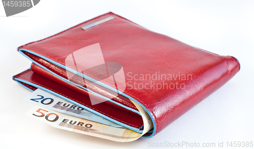 Image of Red wallet