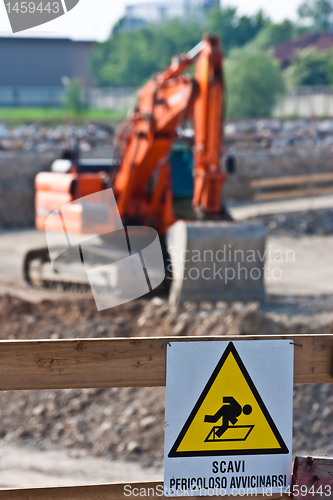 Image of Work in progress: danger
