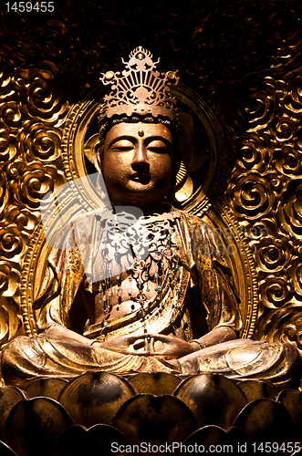 Image of Buddha seated