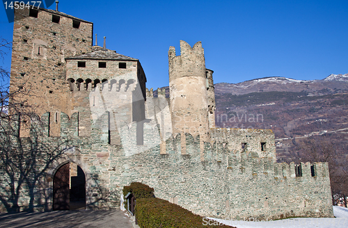 Image of Fénis castle