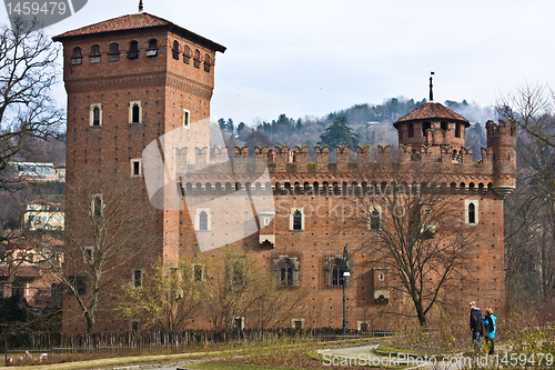 Image of Turin, medieval castle