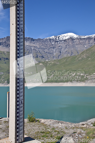 Image of Dam water level measurement