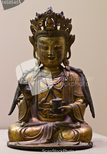 Image of Buddha seated