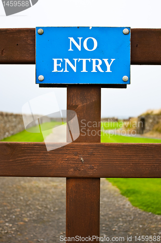 Image of No entry
