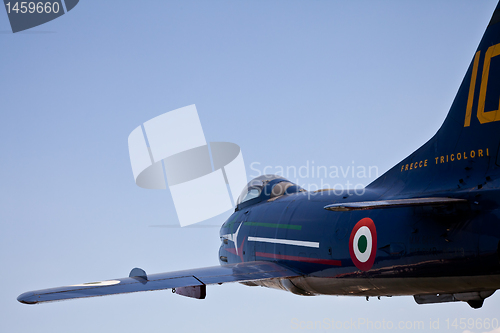 Image of Acrobatic airplane: Italian Army