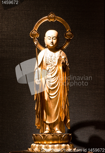 Image of Monk statue