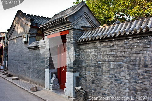 Image of Hutong area in Beijing