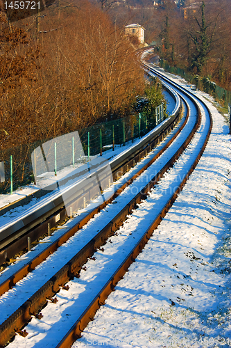 Image of Dentiera di Superga - railway in Italy