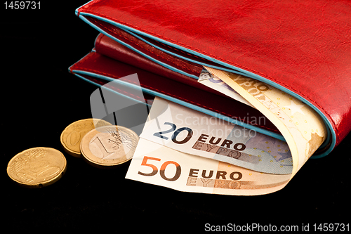 Image of Red wallet