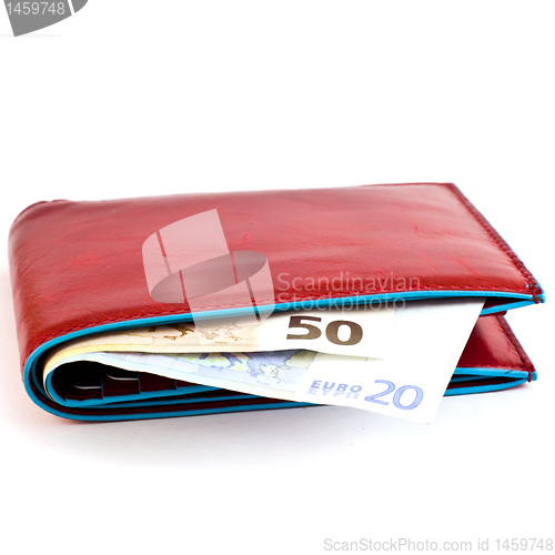 Image of Red wallet