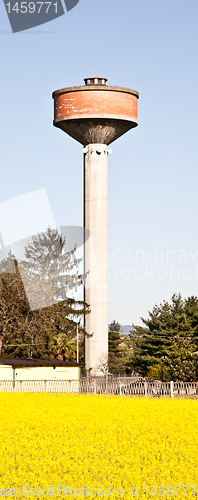 Image of Country and water tower