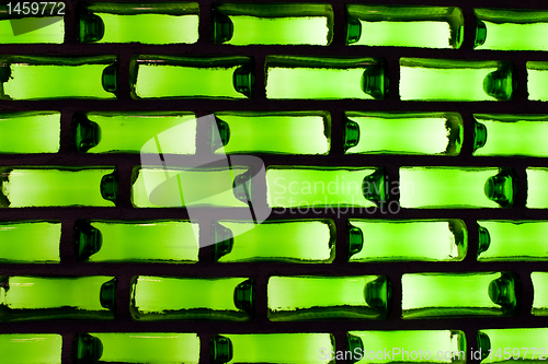 Image of Green background: glass