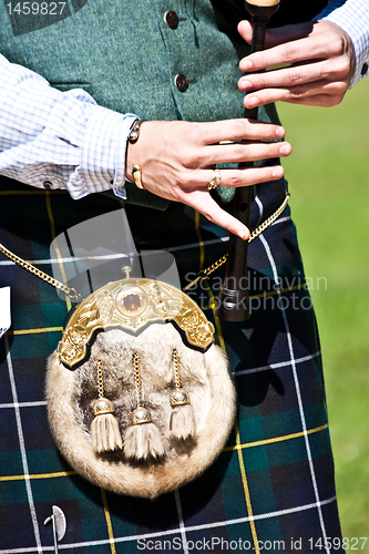 Image of Scottish bagpipe