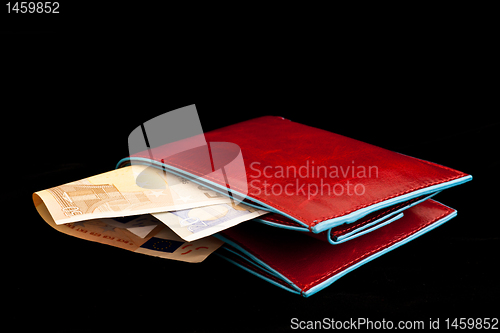 Image of Red wallet