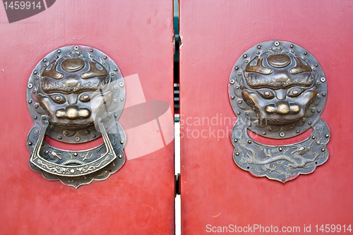 Image of Red door