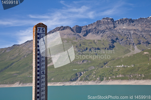 Image of Dam water level measurement