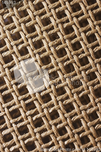 Image of Burlap close-up